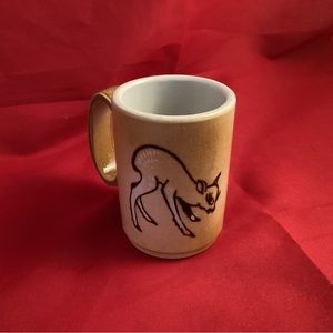 Vintage elk coffee mug